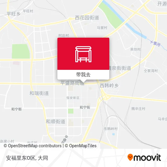 安福里东O区地图
