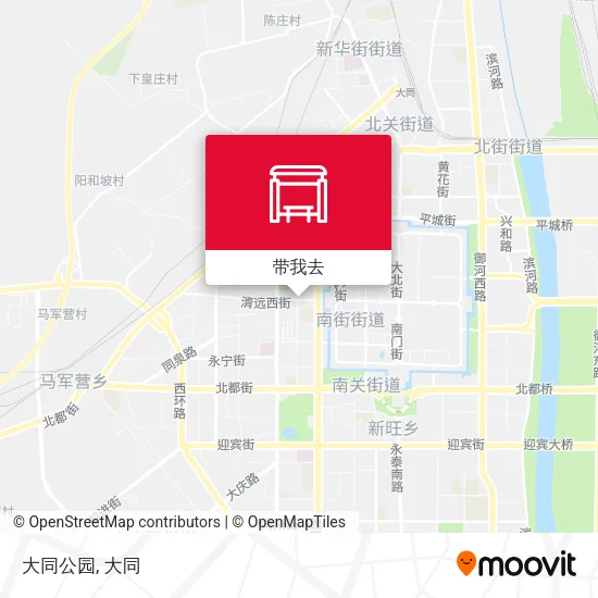 大同公园地图