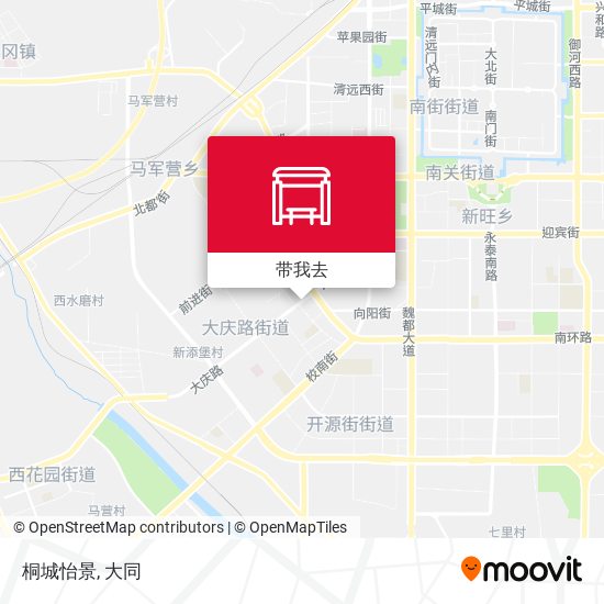 桐城怡景地图