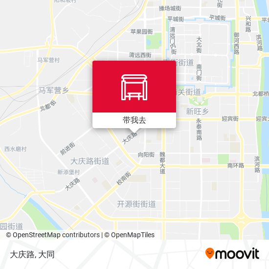 大庆路地图