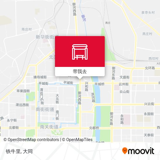 铁牛里地图