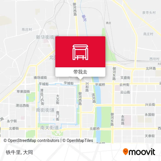 铁牛里地图