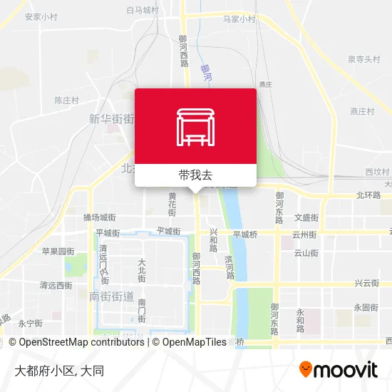 大都府小区地图