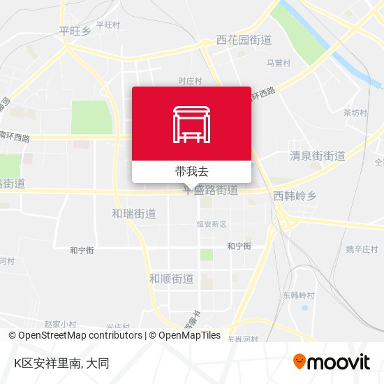 K区安祥里南地图