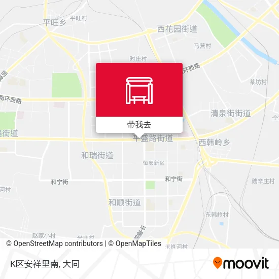 K区安祥里南地图