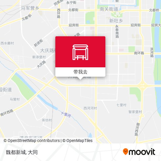 魏都新城地图
