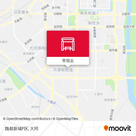 魏都新城F区地图