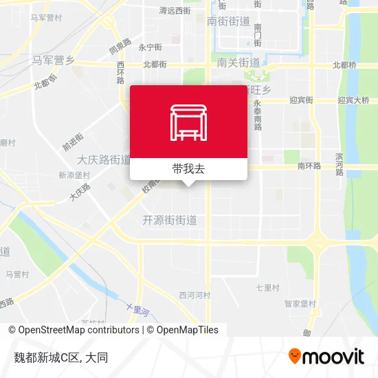 魏都新城C区地图