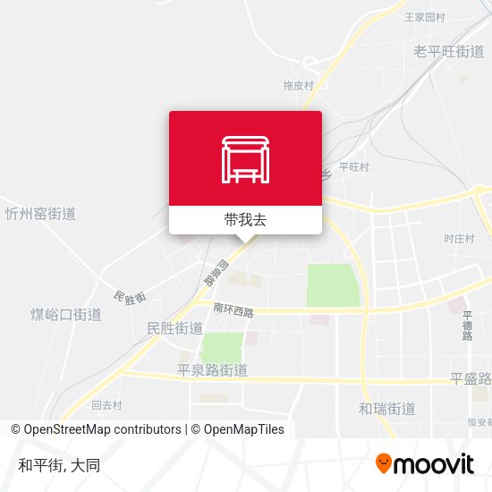 和平街地图