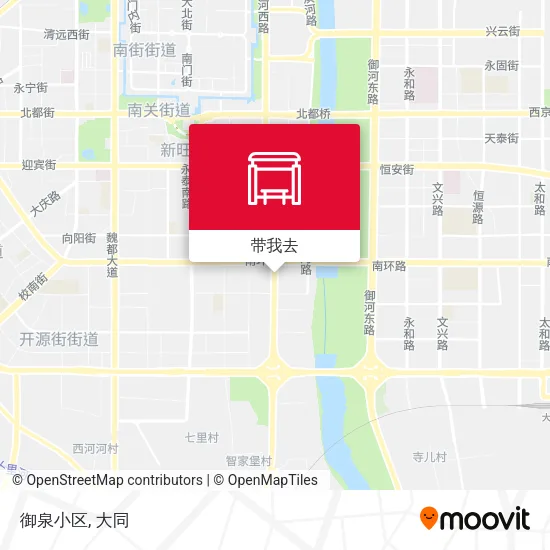 御泉小区地图