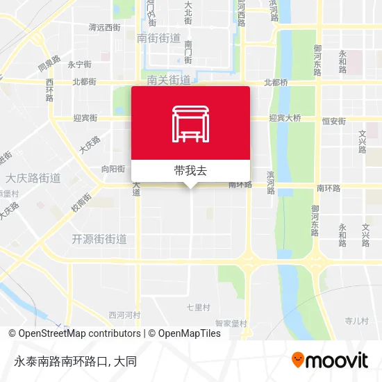 永泰南路南环路口地图