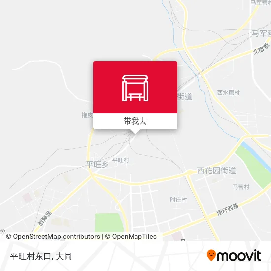 平旺村东口地图