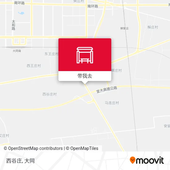 西谷庄地图
