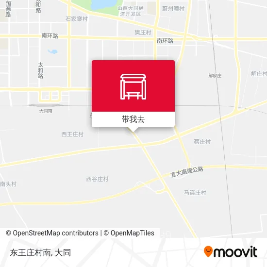 东王庄村南地图