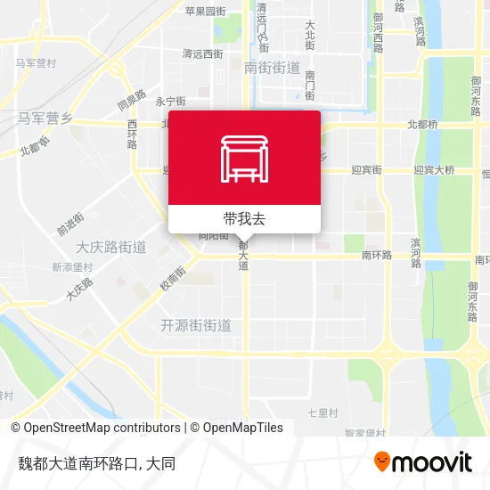 魏都大道南环路口地图