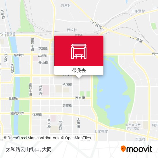 太和路云山街口地图
