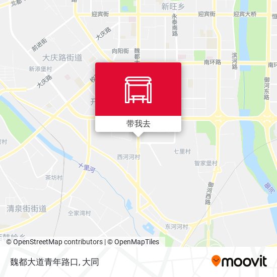 魏都大道青年路口地图
