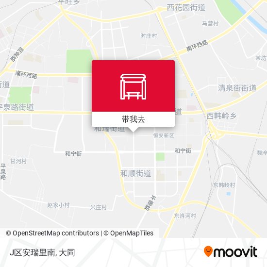 J区安瑞里南地图