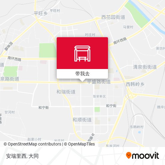 安瑞里西地图