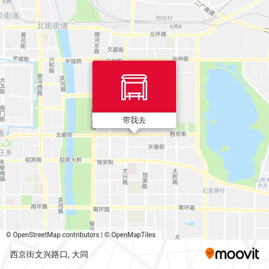 西京街文兴路口地图