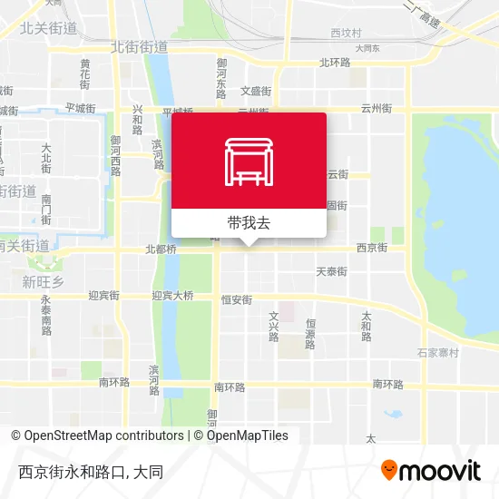 西京街永和路口地图