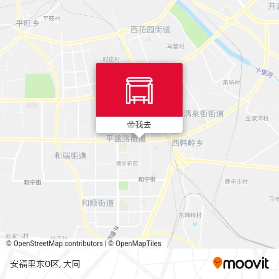 安福里东O区地图