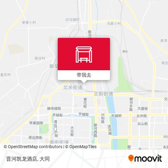 晋河凯龙酒店地图