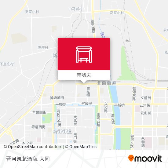 晋河凯龙酒店地图