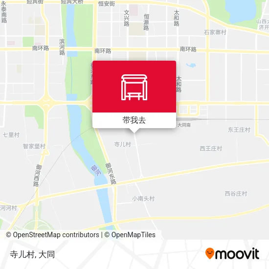 寺儿村地图