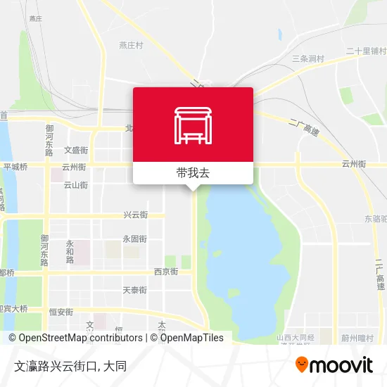 文瀛路兴云街口地图