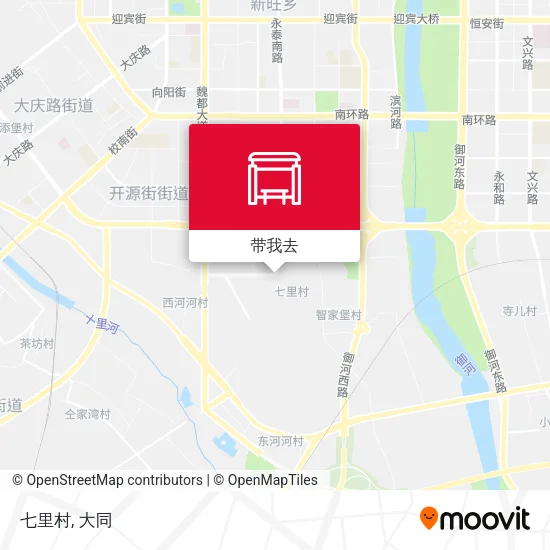 七里村地图