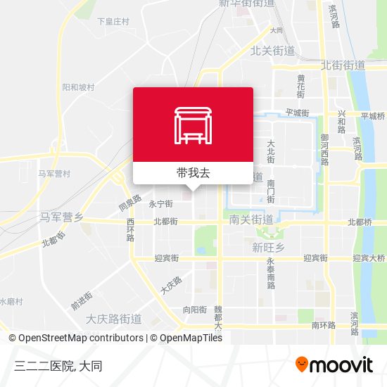 三二二医院地图