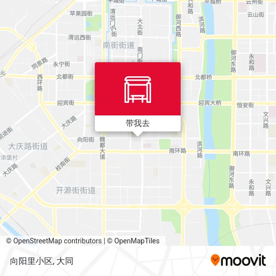向阳里小区地图
