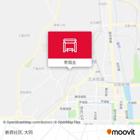 桥西社区地图