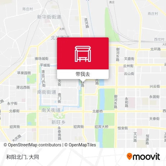 和阳北门地图