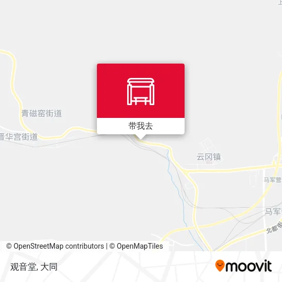 观音堂地图