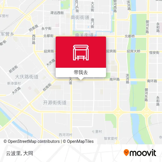 云波里地图