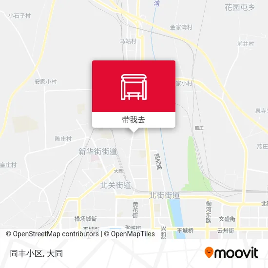 同丰小区地图