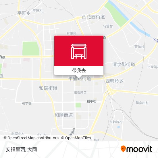 安福里西地图