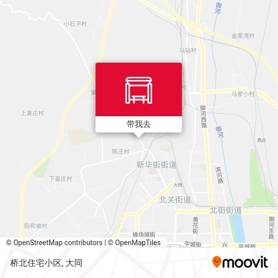 桥北住宅小区地图