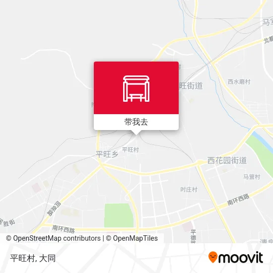 平旺村地图