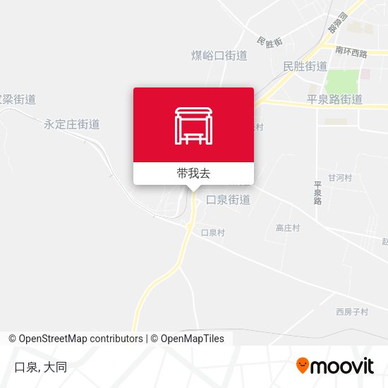 口泉地图