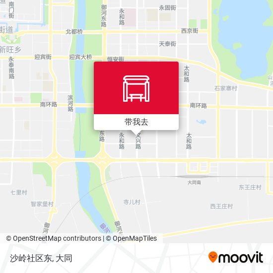 沙岭社区东地图