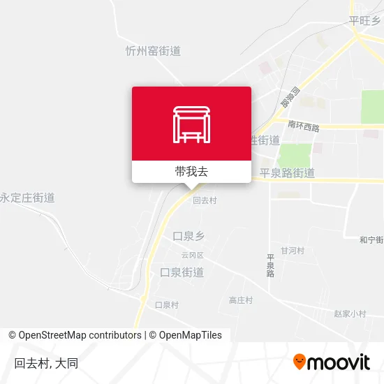 回去村地图