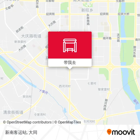 新南客运站地图