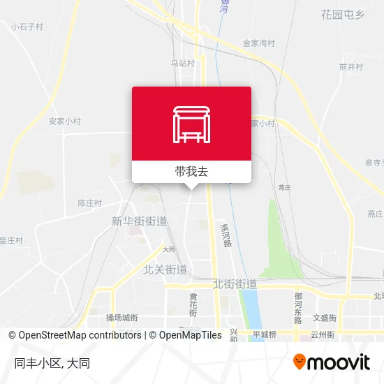 同丰小区地图