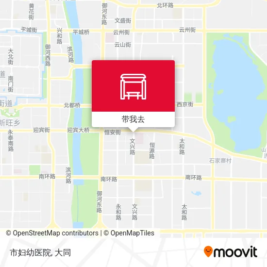 市妇幼医院地图