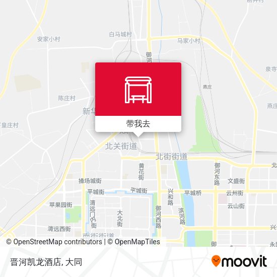 晋河凯龙酒店地图