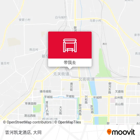 晋河凯龙酒店地图