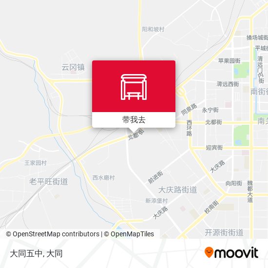 大同五中地图